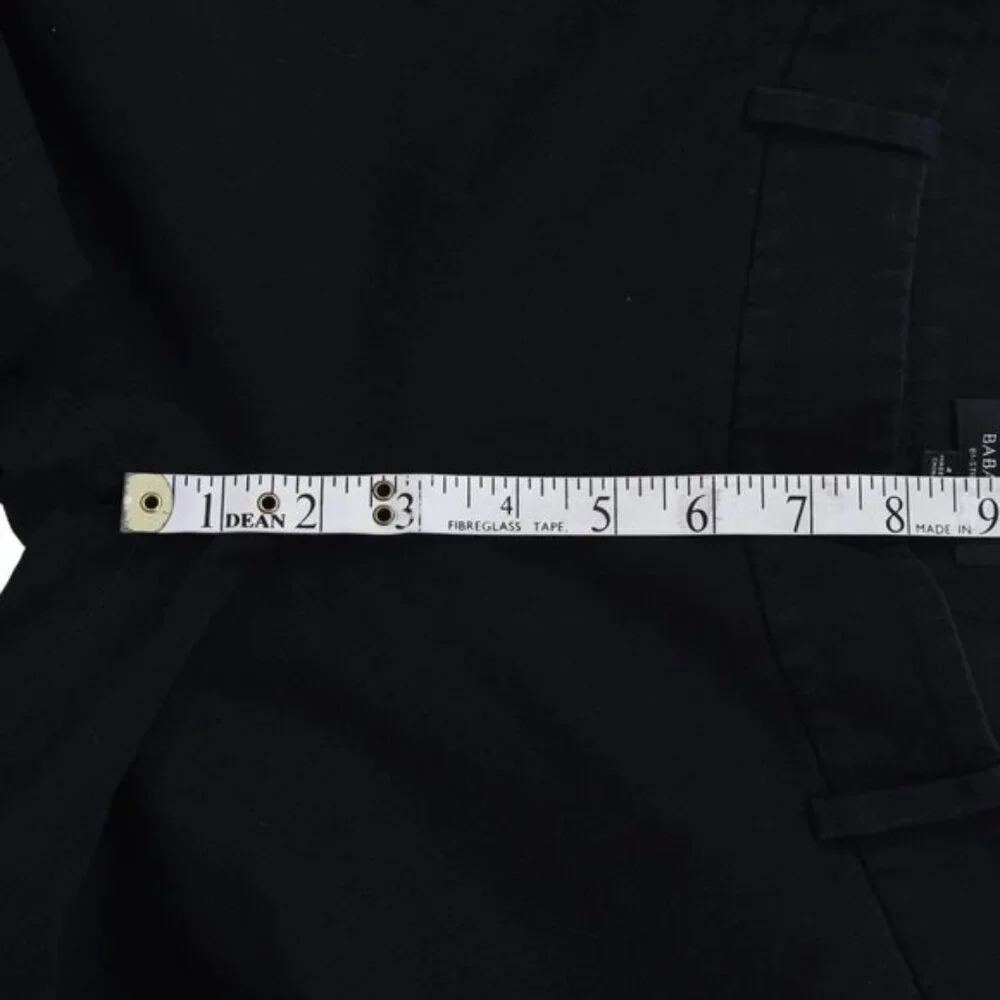 Aritzia Babaton Black Bi Stretch Ellis Low Rise Slim Leg  Ankle Size 4 - Picture 9 of 10